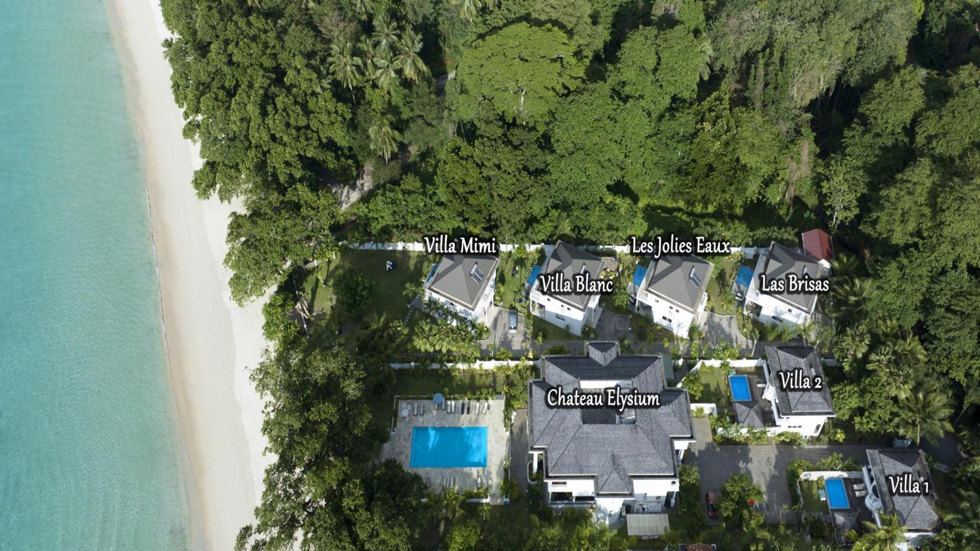 Las Brisas Villa - Chateau Elysium Beau Vallon  Exterior foto